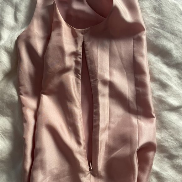 Dusty Rose J. Crew Silk Blouse - Picture 3 of 8